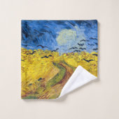 Vincent van Gogh - Champ de blé aux corbeaux (Gant de toilette)