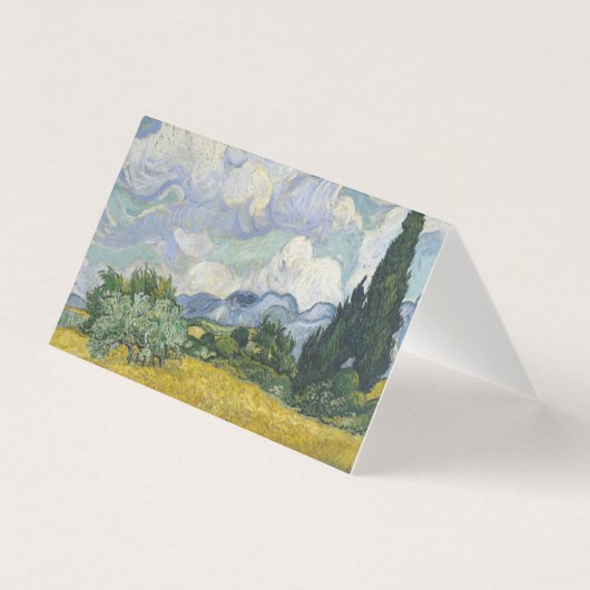 Vincent van Gogh - Champ de blé avec cyprès (Front)