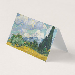 Vincent van Gogh - Champ de blé avec cyprès