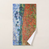 Vincent van Gogh - Champ de coquelicots (Serviette à main)