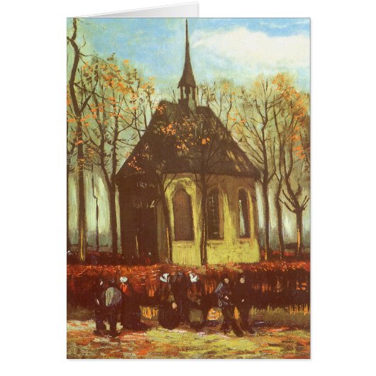 Vincent van Gogh - Chapelle à Nuenen, les paroissi (Devant)
