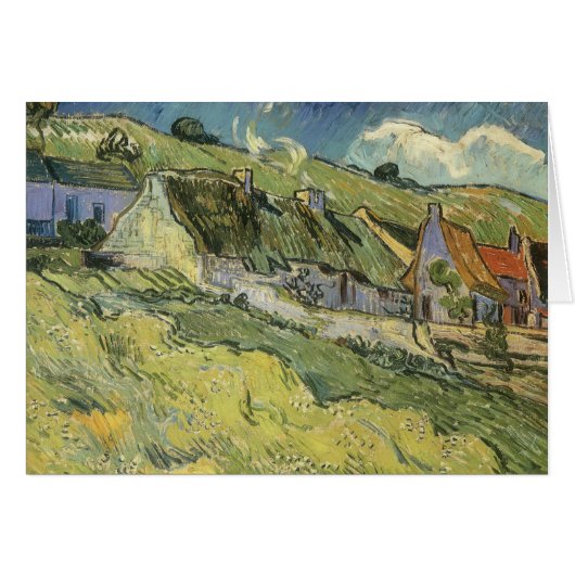 Vincent van Gogh - Chaumières (Devant horizontal)