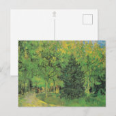 Vincent van Gogh Chemin dans la carte postale du p (Devant / Derrière)