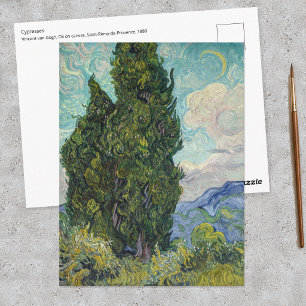Vincent van Gogh - Cipressen Briefkaart