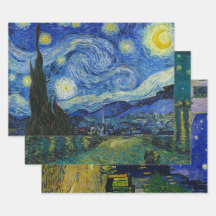 Vincent van Gogh Collectie, Decoupage Inpakpapier Vel
