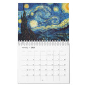 Vincent Van Gogh Collection Calendrier du mur (Jan 2026)