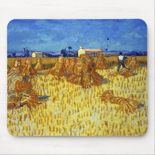 Vincent van Gogh Corn Harvest in Provence Muismat