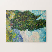 Vincent Van Gogh Cypresses Fine Art Legpuzzel (Horizontaal)
