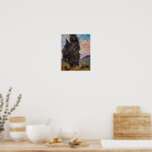 Vincent Van Gogh - Cypresses Fine Art Tree Lover Poster (Keuken)