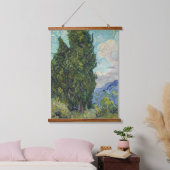 Vincent van Gogh - Cypresses Hangend Wandkleed (Slaapkamer)