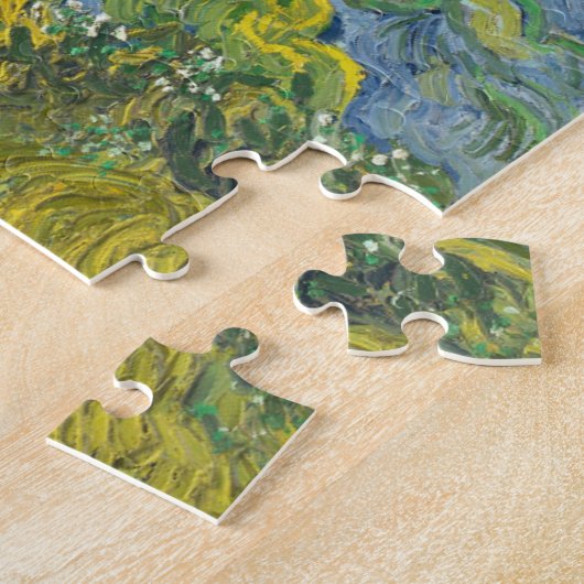 Vincent Van Gogh Cypresses Legpuzzel (Zijkant)