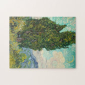 Vincent Van Gogh Cypresses Legpuzzel (Horizontaal)
