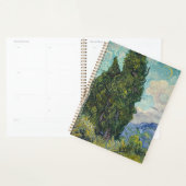 Vincent van Gogh - Cypresses Planner (Display)