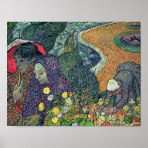 Vincent van Gogh Dames in de Arlen, 1888 Poster