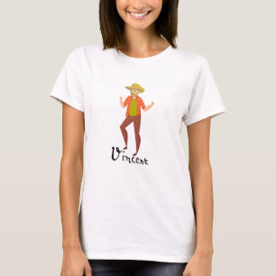Vincent Van Gogh Dancing T-shirt