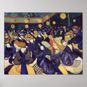 Vincent Van Gogh - Danszaal in Arles Poster