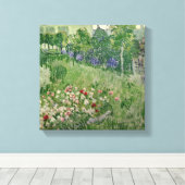 Vincent van Gogh | Daubigny's tuin, 1890 Canvas Afdruk (Insitu (Houten vloer))