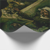 Vincent van Gogh - De aardappel Eaters Cadeaupapier (Hoek)