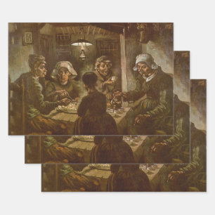 Vincent van Gogh - De aardappel Eaters Inpakpapier Vel