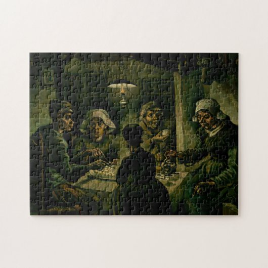 Vincent van Gogh - De aardappel Eaters Legpuzzel (Horizontaal)