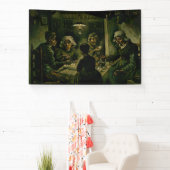 Vincent van Gogh - De aardappel Eaters Spandoek (Insitu)