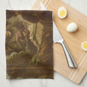 Vincent van Gogh - De aardappel Eaters Theedoek (Quarter Fold)