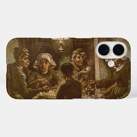 Vincent van Gogh - De Aardappeleters Case-Mate iPhone Case (Achterkant (horizontaal))