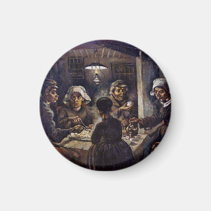 Vincent Van Gogh De Aardappeleters Fijne Kunst Magneet