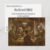 Vincent van Gogh - De Aardappeleters Kaart (Voorkant / Achterkant)