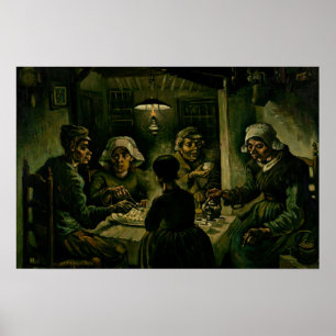 Vincent van Gogh - De Aardappeleters Poster