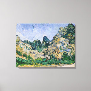 Vincent van Gogh De Alpilles, 1889 Canvas Afdruk