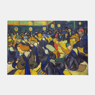 Vincent van Gogh - De ballroom in Arles Deurmat