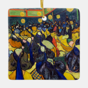 Vincent van Gogh - De ballroom in Arles Keramisch Ornament