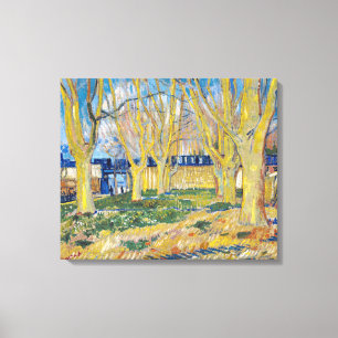Vincent van Gogh - De Blauwe Trein Canvas Afdruk
