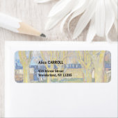 Vincent van Gogh - De blauwe trein Etiket (Insitu)