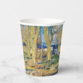 Vincent van Gogh - De blauwe trein Papieren Bekers (Rechts)