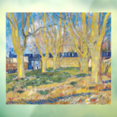Vincent van Gogh - De blauwe trein Raamsticker (Vel 3)