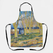 Vincent van Gogh - De blauwe trein Schort (Voorkant)