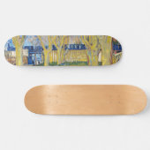 Vincent van Gogh - De blauwe trein Skateboard (Horizontaal)