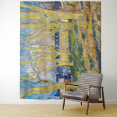 Vincent van Gogh - De blauwe trein Wandkleed (In situ)