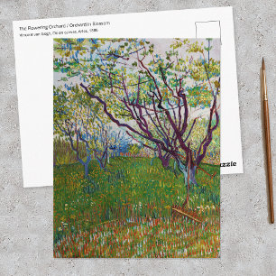 Vincent van Gogh - De Bloeiende Boomgaard Briefkaart