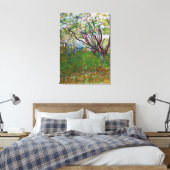 Vincent van Gogh - De bloeiende Orchard Canvas Afdruk (Insitu (Slaapkamer))