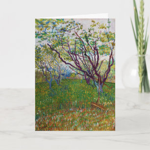 Vincent van Gogh - De bloeiende Orchard Kaart