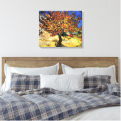 Vincent Van Gogh - de boerenkunst van de moerberry Canvas Afdruk (Insitu (Slaapkamer))