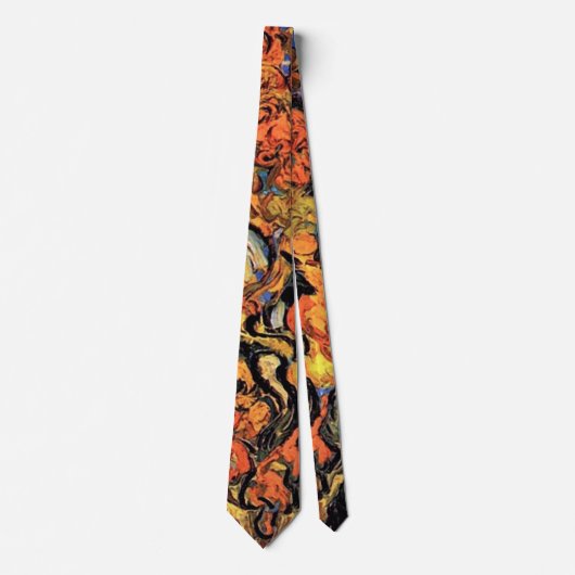 Vincent Van Gogh - de boerenkunst van de moerberry Stropdas (Voorkant)