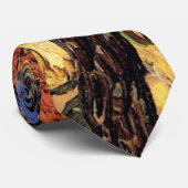 Vincent Van Gogh - de boerenkunst van de moerberry Stropdas (Opgerold)