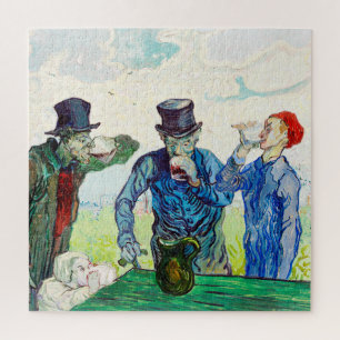 Vincent van Gogh, de drinkers Legpuzzel