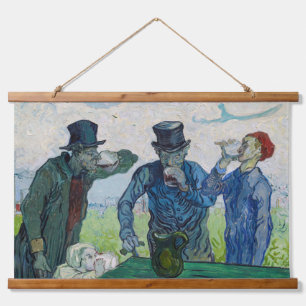 Vincent van Gogh - De Drinkers na Daumier Hangend Wandkleed