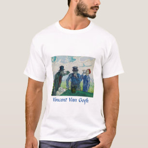 Vincent van Gogh - De Drinkers na Daumier T-shirt