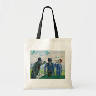 Vincent van Gogh - De Drinkers na Daumier Tote Bag